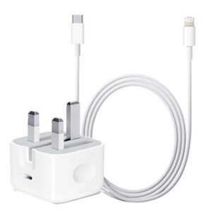 Official Apple 20W iPhone 8 / 8 Plus Fast Charger & 1m Cable Bundle
